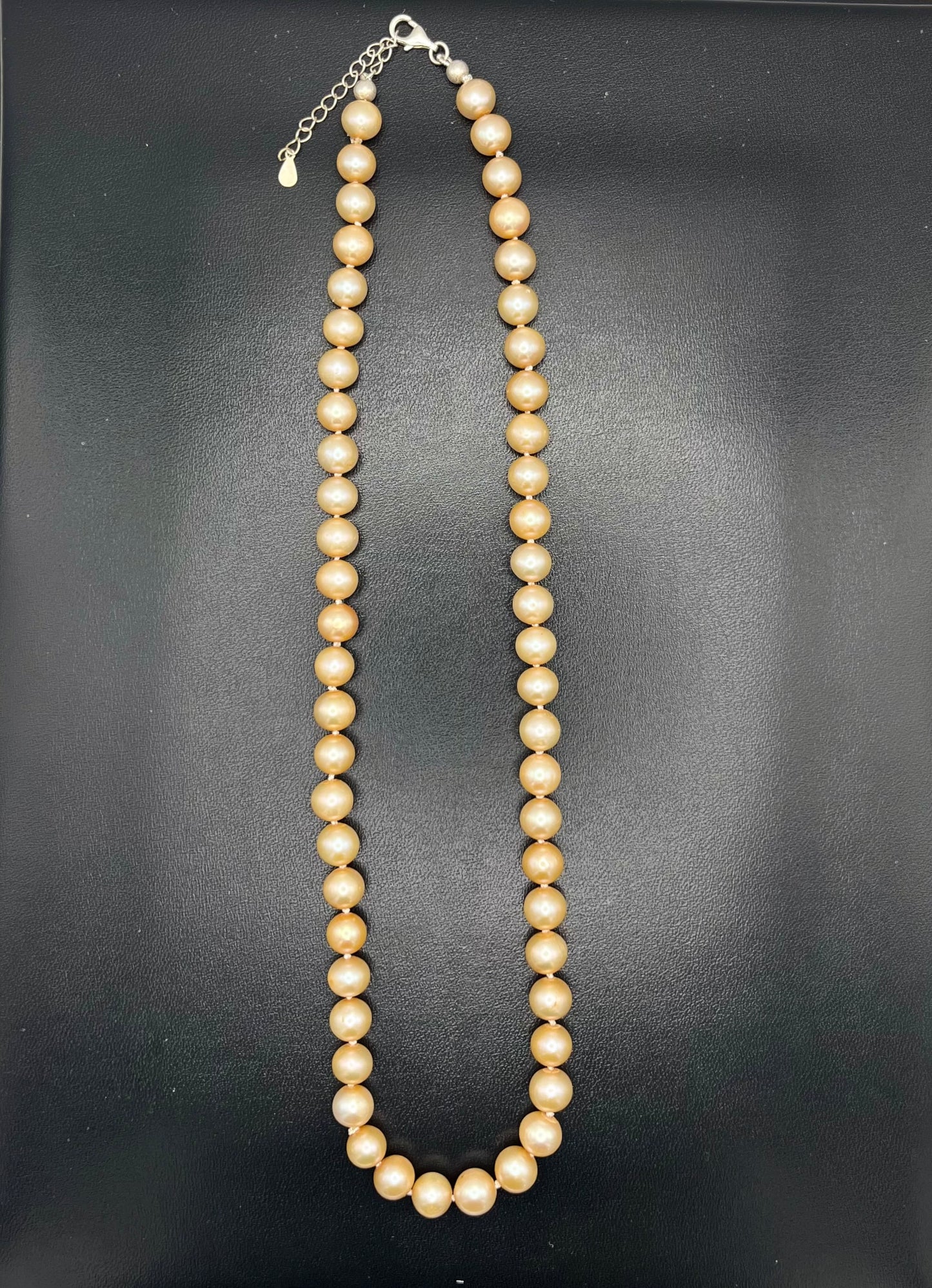Blush Pearl Knotted Necklace