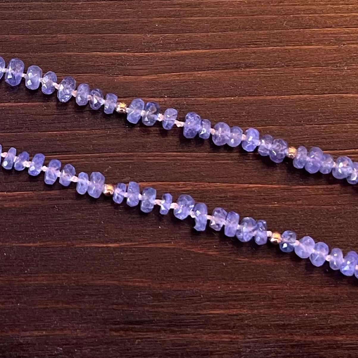 Tanzanite Gold Necklace