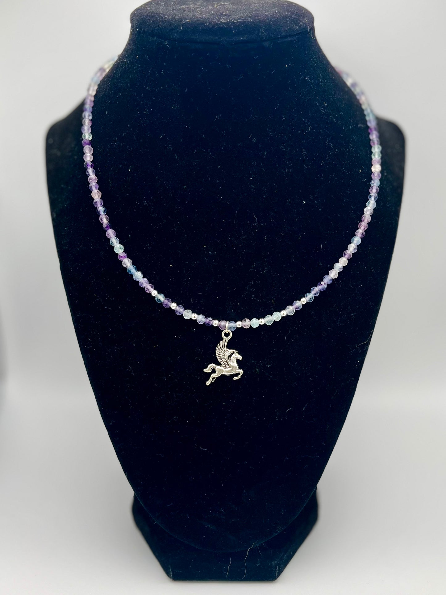 Fluorite Gem Neclace