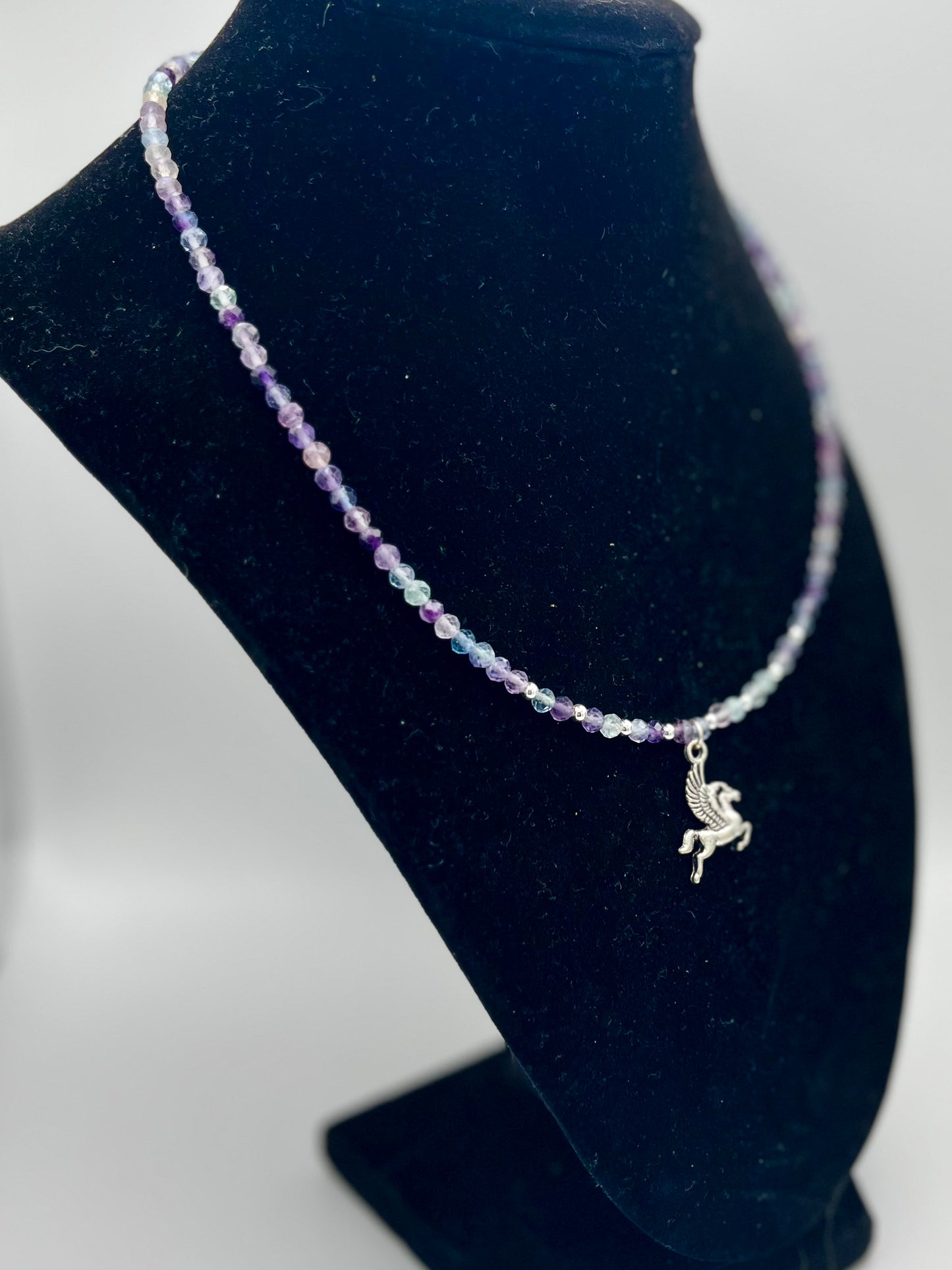 Fluorite Gem Neclace