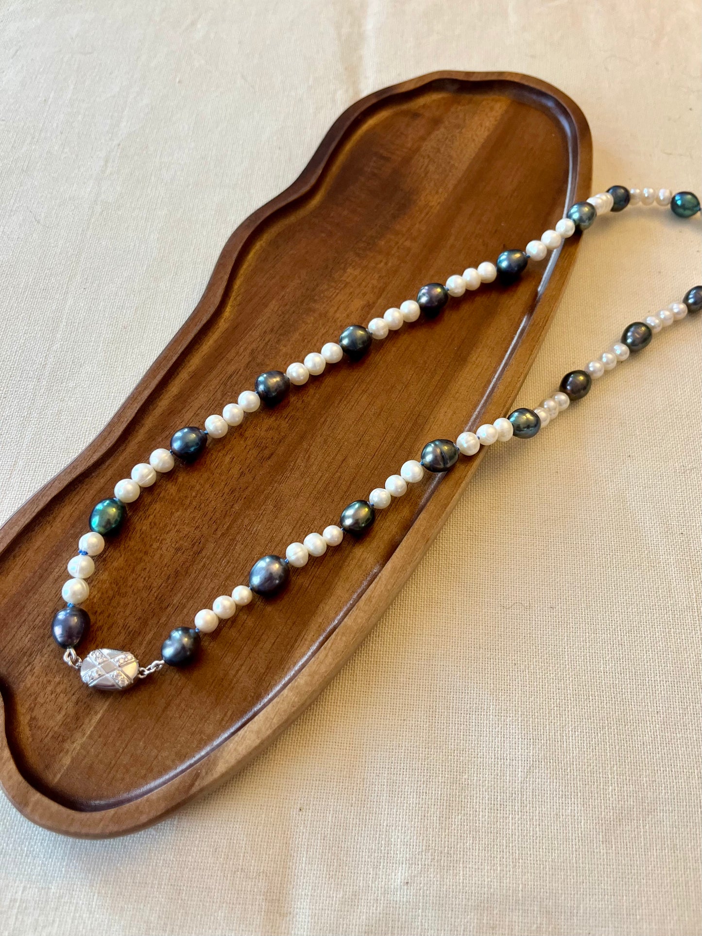 Dual Pearl Necklace