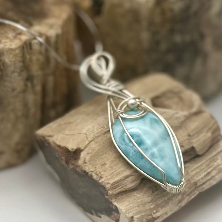 Larimar Sea Necklace