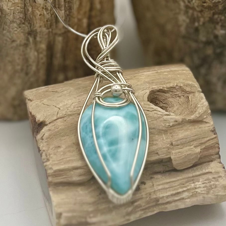 Larimar Sea Necklace