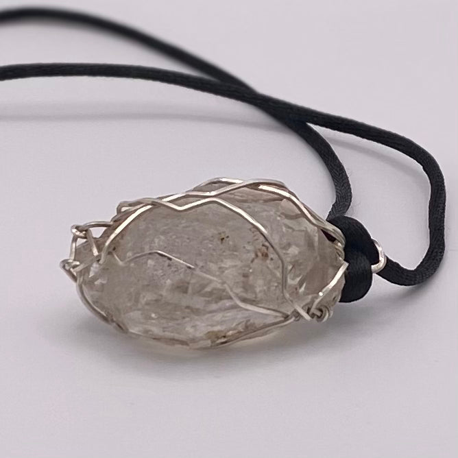 Herkimer Diamond in Silver