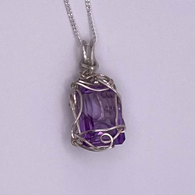 Amethyst Twinkle Necklace