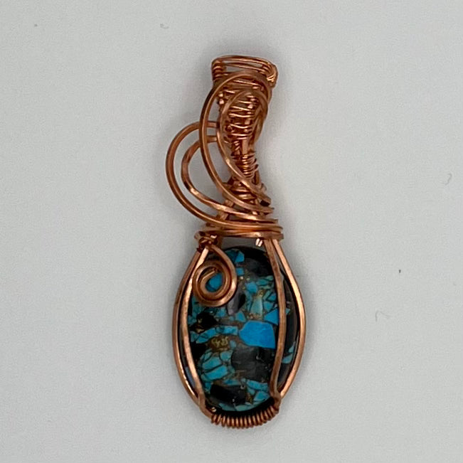 Elegant Turquoise Pendant