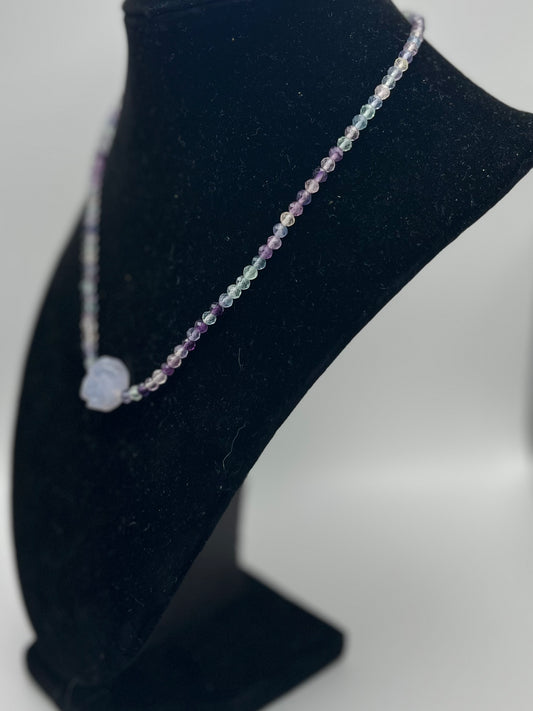 Fluorite Gem Neclace