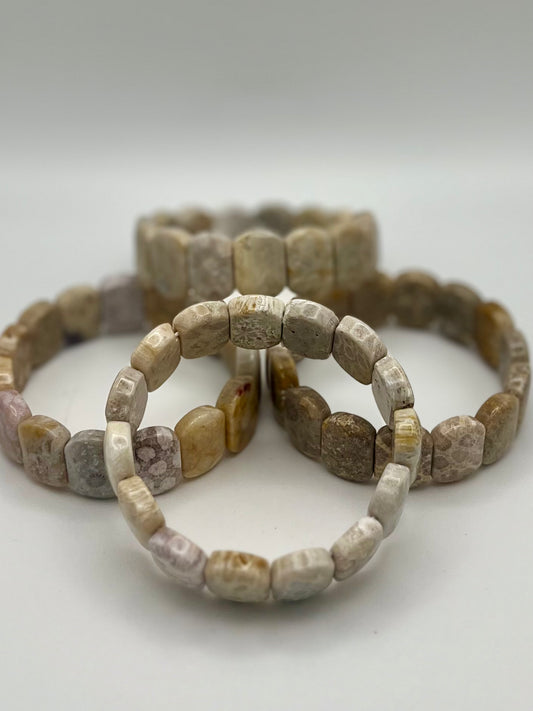 Fossil Coral Bracelet