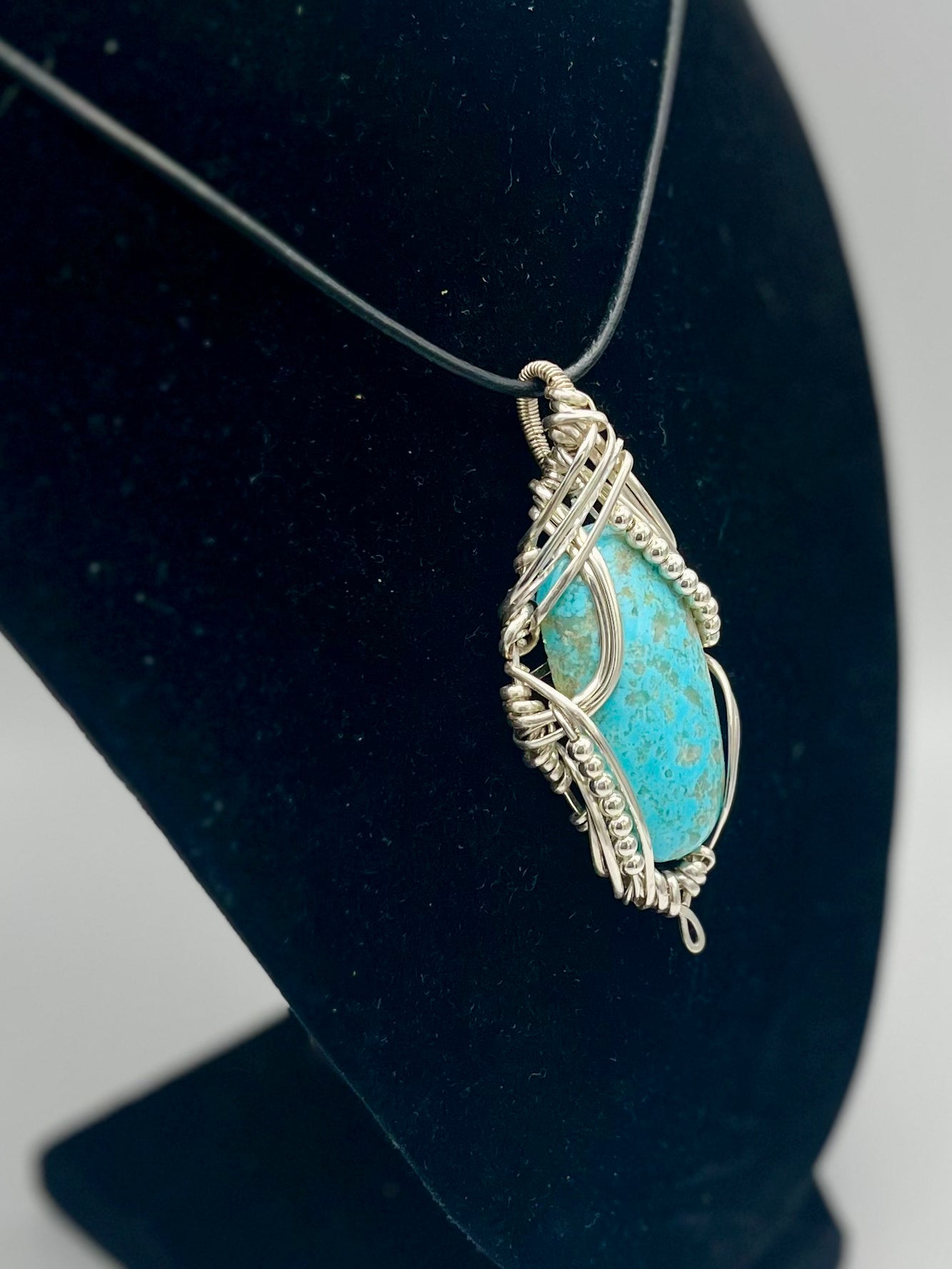 Turquoise Silver Pendant