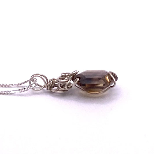 Smokey Quartz Hexa Pendant